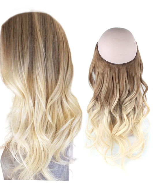 Halo Hair Extensions Balayage #8/60 100g-120g