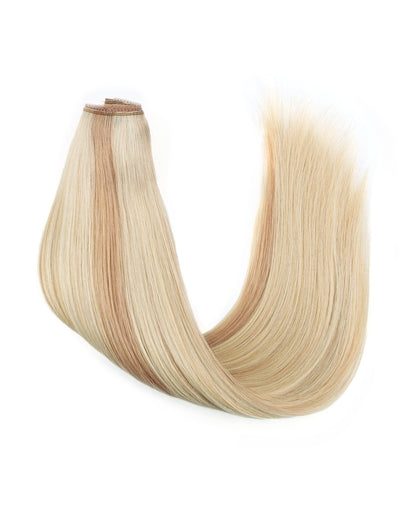 20 inch Halo Human Hair Extensions Highlights 18/613#