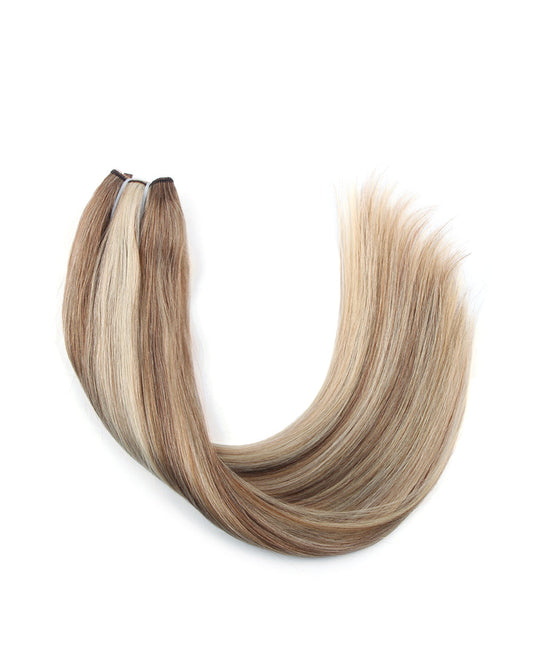 20 inch Halo Human Hair Extensions Highlights 8/60#