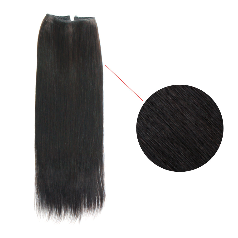 Halo Hair Extensions #1B Off Black 90g-130g