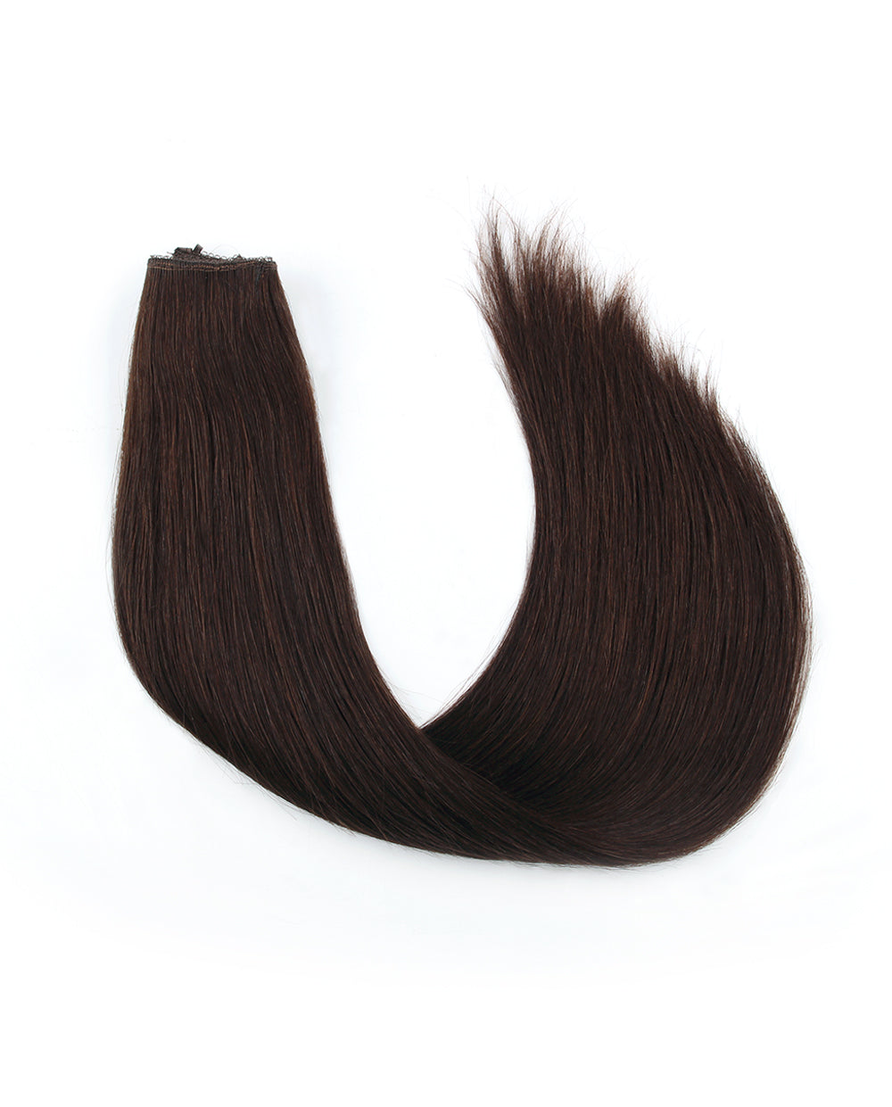 18 inch Medium Dark Brown Halo Hair Extensions