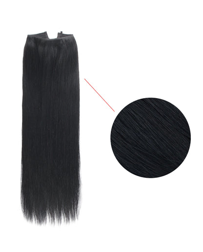 Halo Hair Extensions #1 Jet Black 90g-130g