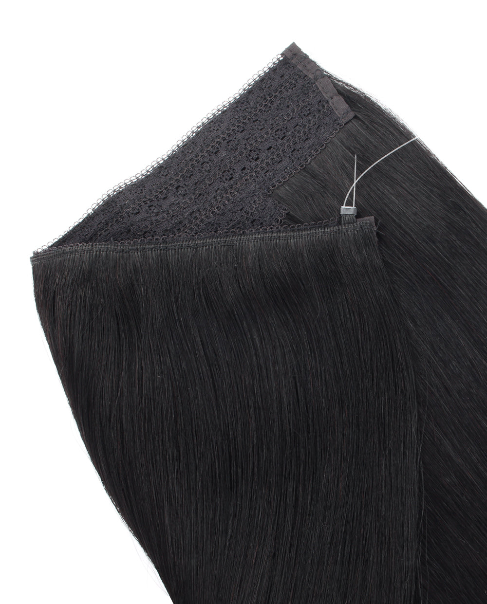Halo Hair Extensions #1 Jet Black 90g-130g