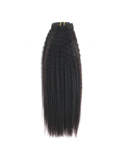 14 inch Hair Extensions | Kinky Straight Clip in Hair Extensions