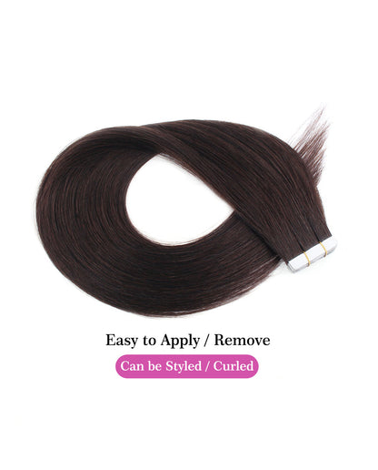 Tape In Hair Extensions #2 Dark Brown