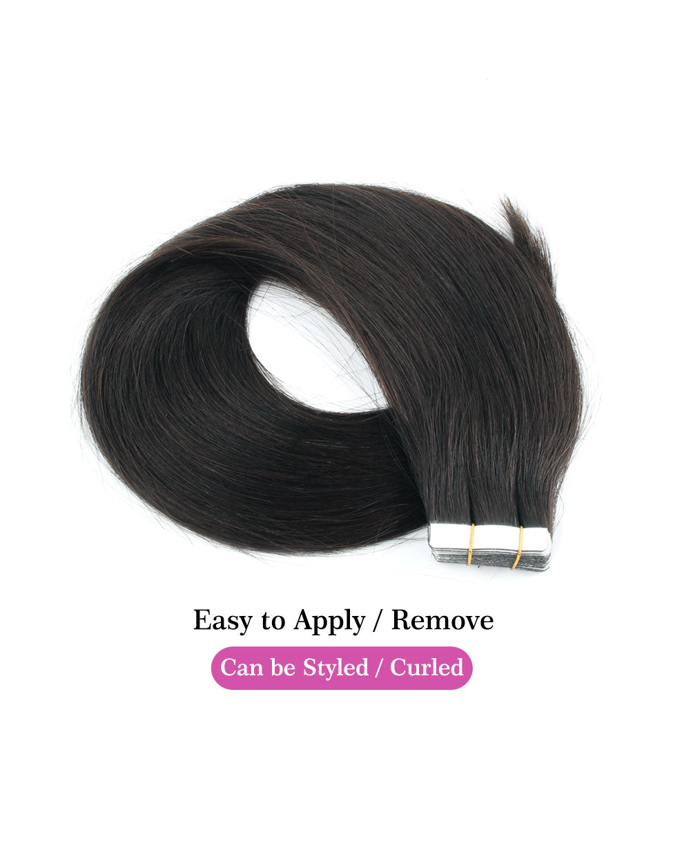 14 inch Tape In Hair Extensions Real 100% Human Remy Hair